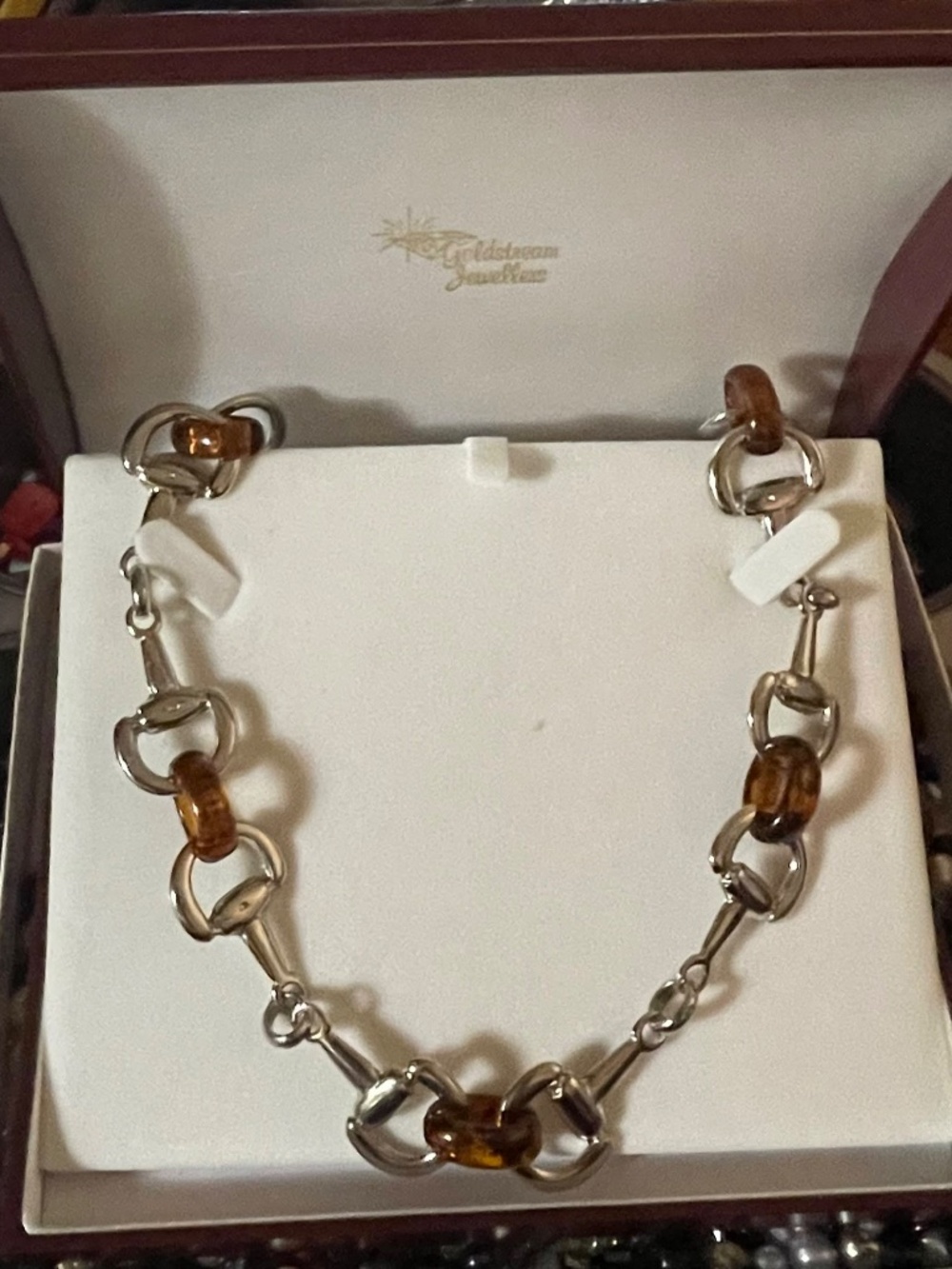 Silver Chainlink Statement Necklace - Made in Italy